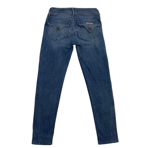 Hudson Collin Flap Jeans Womens Size 29 Blue Skinny Ankle Denim $195 MSRP - Picture 1 of 14